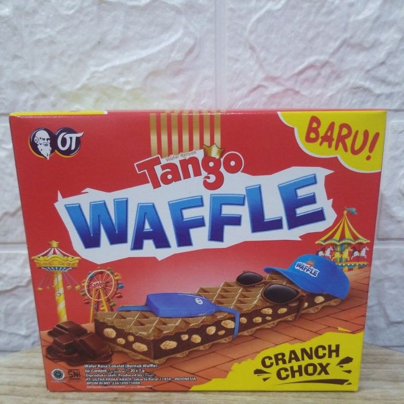 Jual Tango Waffle Cranchox rasa Coklat 1 box isi 20 pcs @7gr | Shopee ...