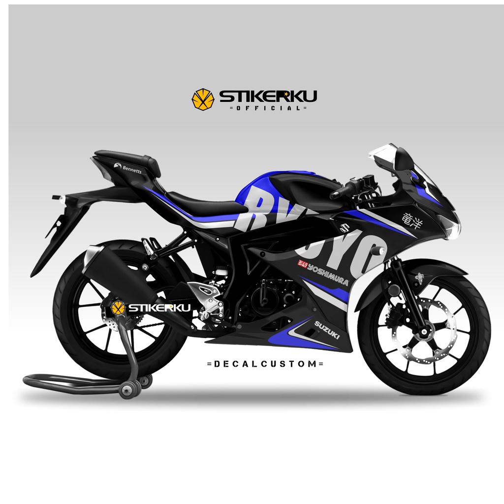 Jual Sticker Decal GSX 150 R / DECAL STIKER FULL BODY SUZUKI GSX R 150 ...