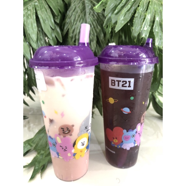 Jual TUMBLER BT21 x Chatime / Botol BT21 | Shopee Indonesia