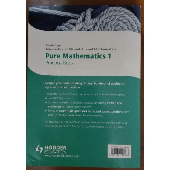 Jual Pure Mathematics 1 Greg Port Cambridge International AS and A ...