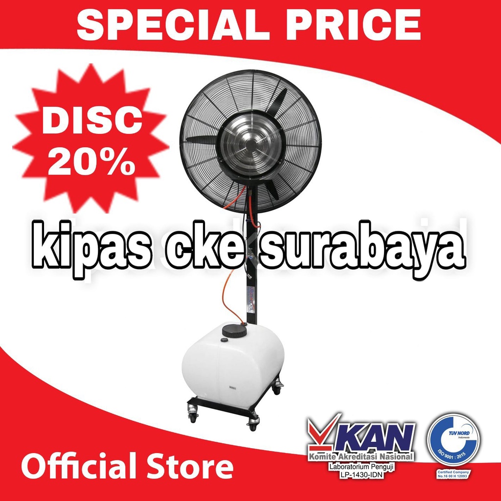 Jual MISTY COOL Spray Fan 26 Inch 60 L SPRAY-FDH650-26/1 Blower Kipas ...