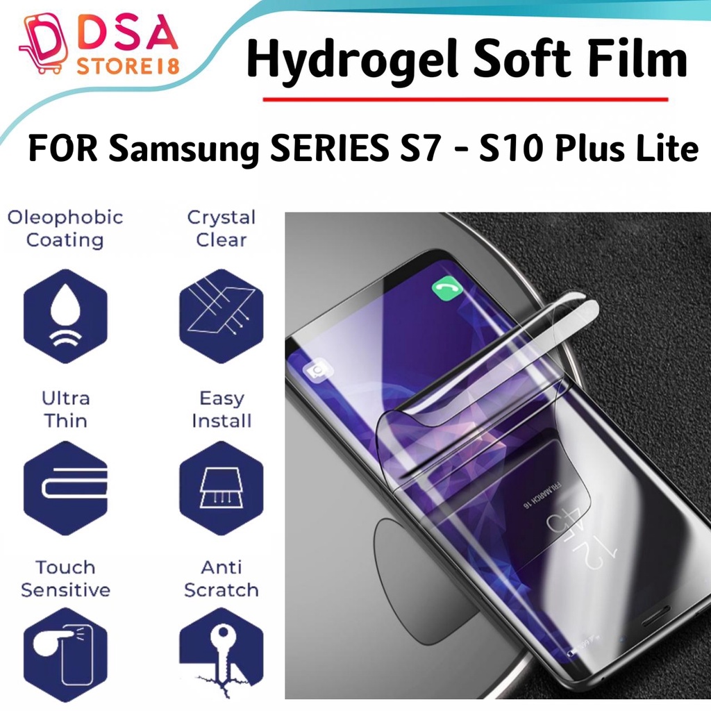 Jual Samsung S7 Edge S8 S8+ S9 S9+ S10 Plus Lite S10+ S10 5G Anti Gores