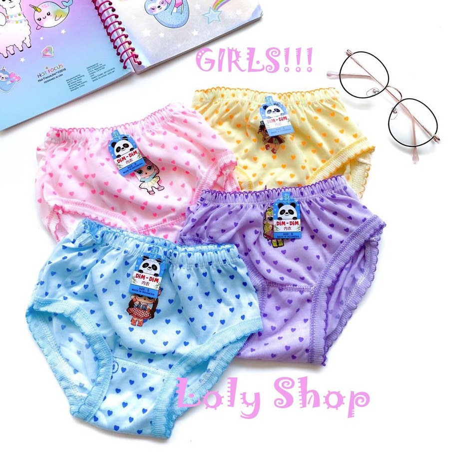 Little M Satuan Full Print Daisy Celana Dalam Bayi Perempuan main image 1