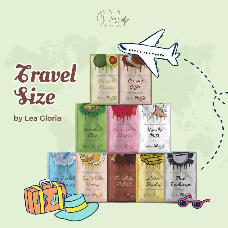 Jual TRAVEL SIZE LEA GLORIA 10GR | Shopee Indonesia