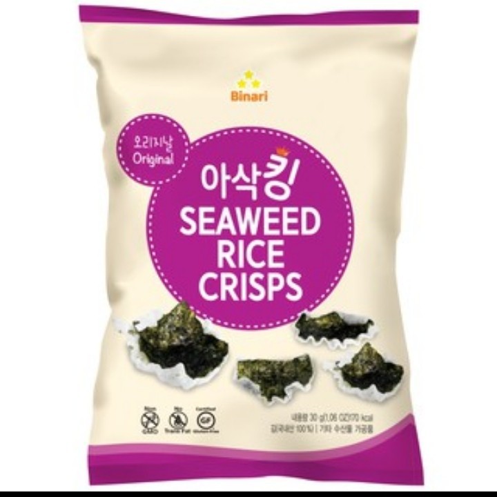 Jual Seaweed Snack Original /Makanan Ringan Rumput Laut Rasa Original ...