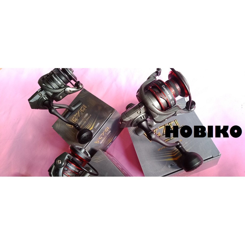 Jual Reel Pancing vezel champion 500. 800. 1000. 2000. 3000. 4000 Power