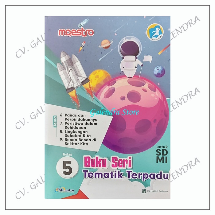 Jual Buku Seri Tematik Terpadu SD/MI Kelas V Semester II | Shopee Indonesia