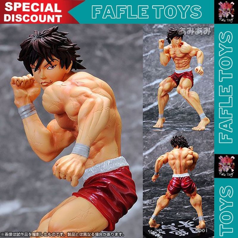 Trois figurines de Baki dans la gamme Pop Up Parade, 29 Décembre 2021