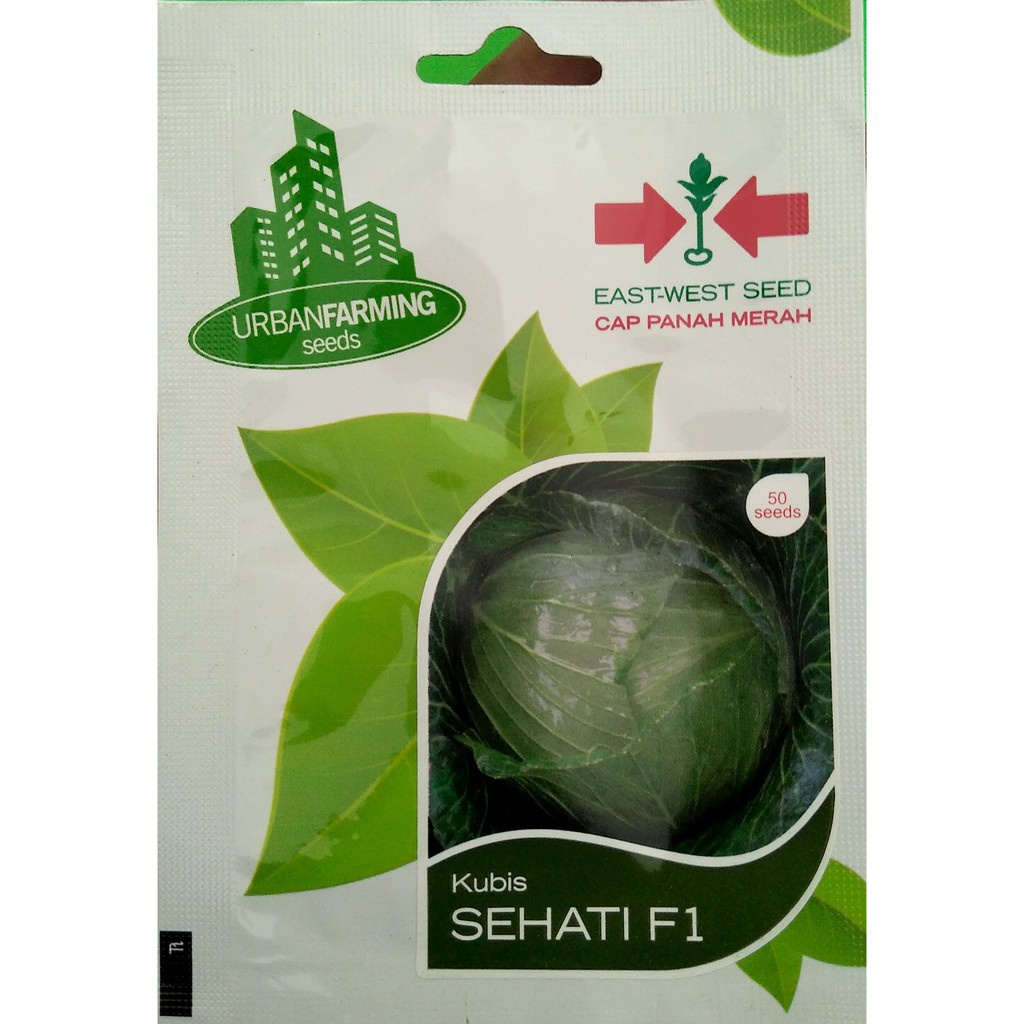 Jual Benih Kubis Kol Sehati Cap Panah Merah Urban Farming Seed Original ...