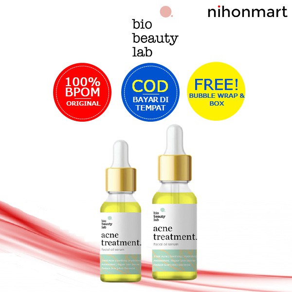 Jual Bio Beauty Lab Acne Treatment Facial Oil Serum | Shopee Indonesia