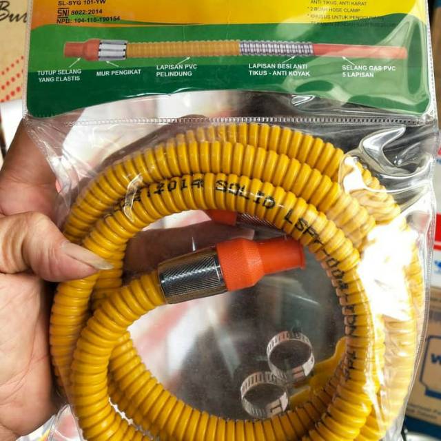 Jual Selang Gas Lapis Baja Anti Bocor Anti Tikus Shopee Indonesia