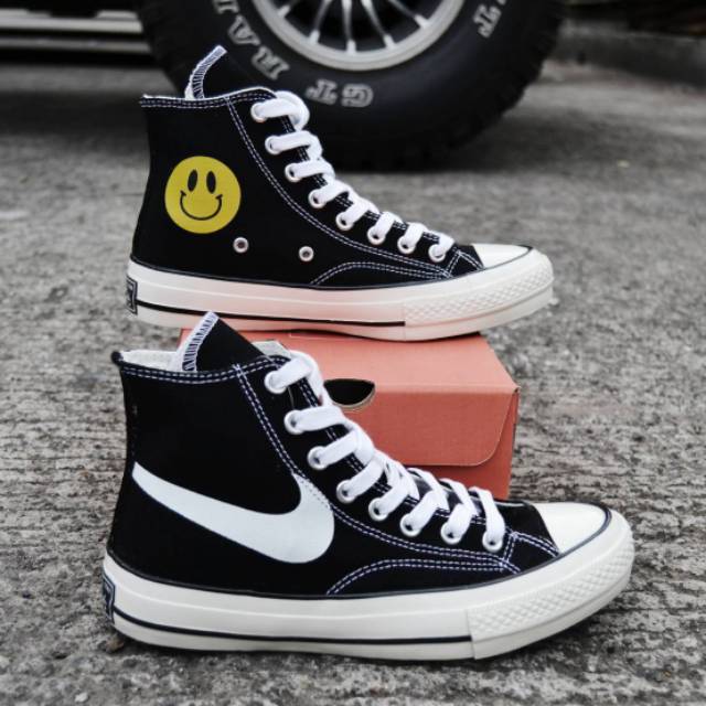 Converse x shop nike swoosh harga