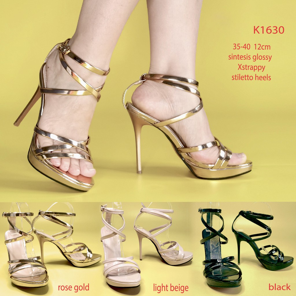 Sepatu heels best sale 12 cm