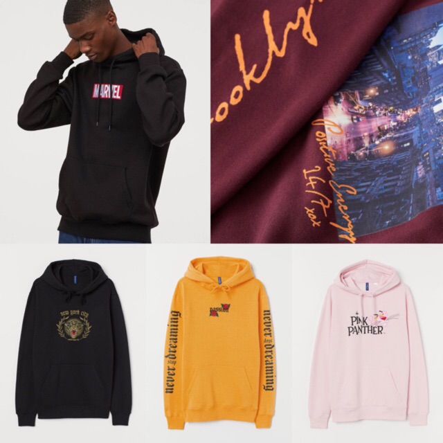 Hoodie store h&m shopee