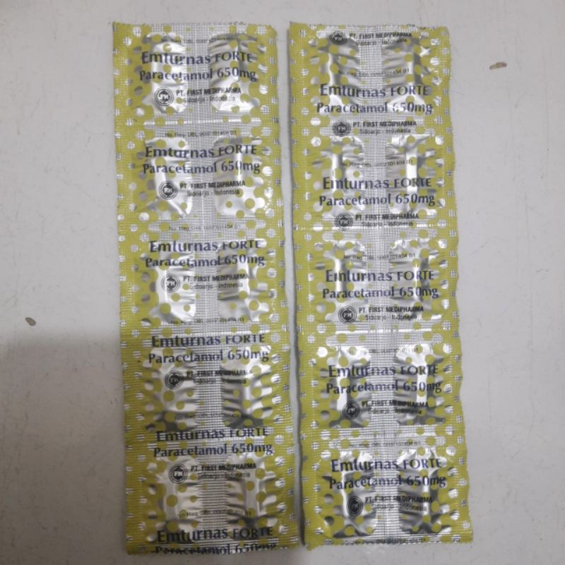 Jual Emturnas Forte Kaplet Demam | Shopee Indonesia