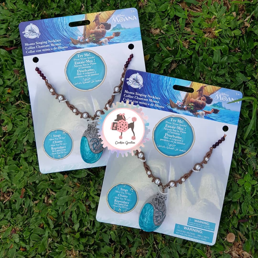 Disney moana clearance singing necklace