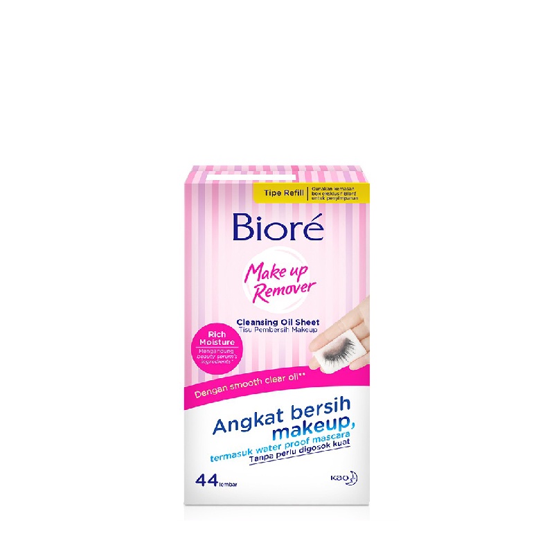 Jual Biore Make Up Remover Cleansing Oil 44 pcs | Shopee Indonesia