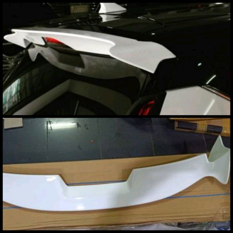 Jual spoiler xpander model rasing bahan plastik ABS | Shopee Indonesia