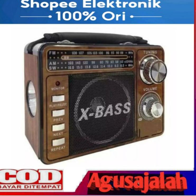 Jual Langsung Order cod Speaker radio bluetooth x bass rechargeable