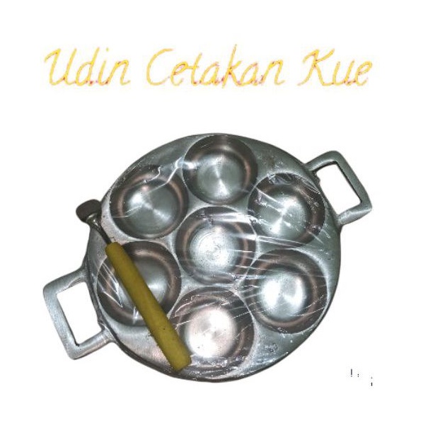 Jual Cetakan Kue Lumpur Kamir Martabak Mini Cilor 7 Lubang EDDY ...