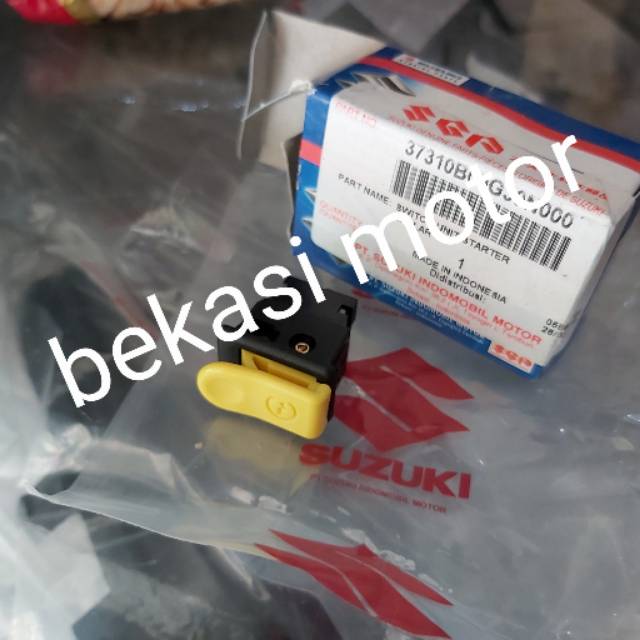 Jual 37310-09G switch starter tombol stater suzuki shogun smash spin ...