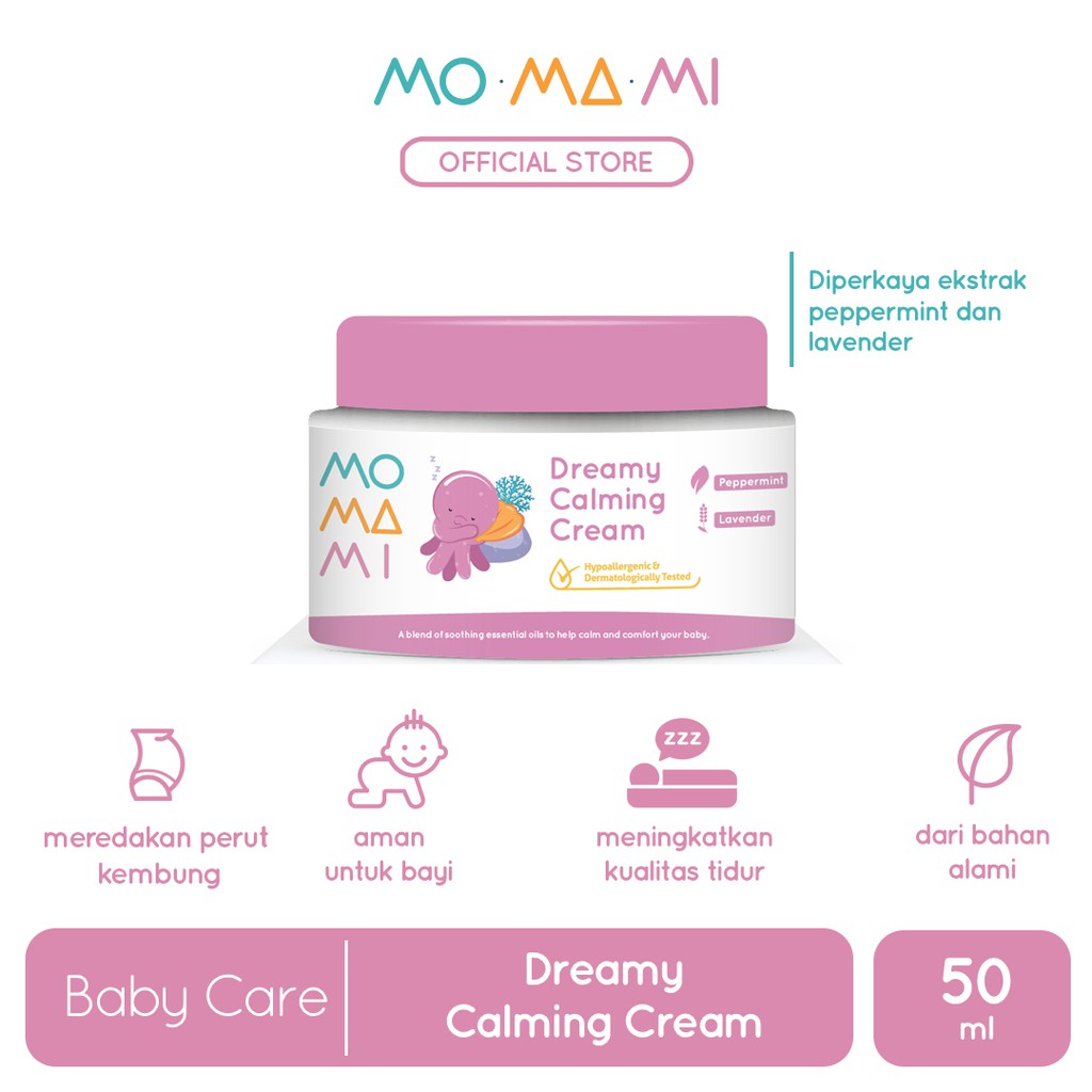 Jual Momami Baby Dreamy Calming - Lotion & Cream Bayi (50 ML) | Shopee ...