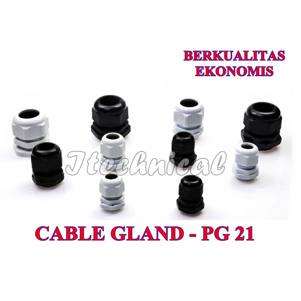 Jual KABEL GLAND PG 21 / CABLE GLAND PG 21 / GLAND KABEL INS | Shopee ...