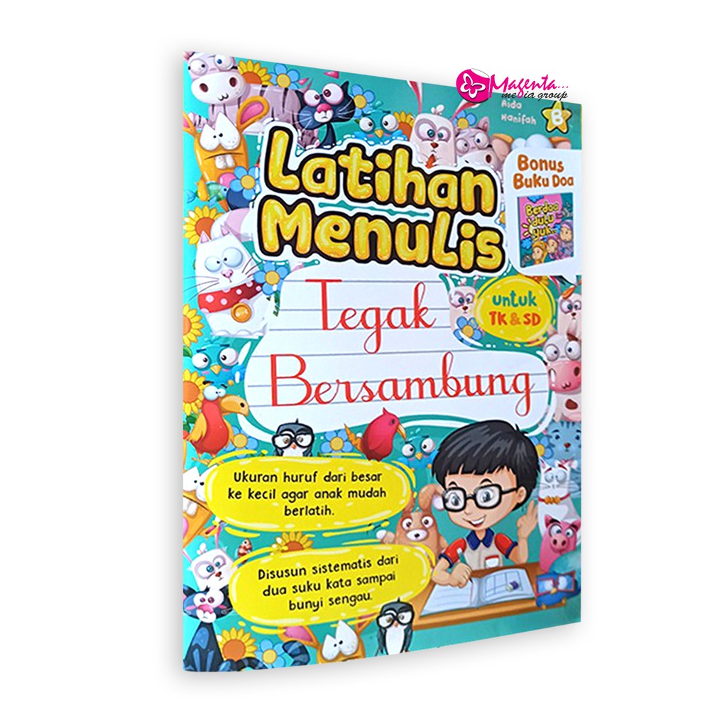 Jual Buku Anak TK PAUD: Latihan Menulis Tegak Bersambung - Magenta ...