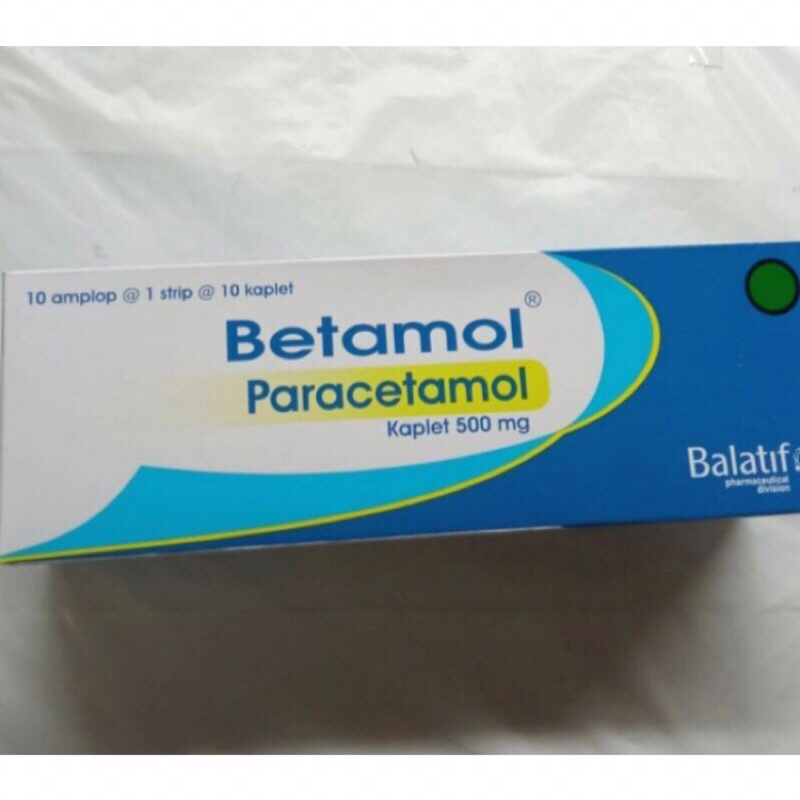 Jual Betamol / Paracetamol 500 Mg - Obat Meringankan Rasa Nyeri / Sakit ...