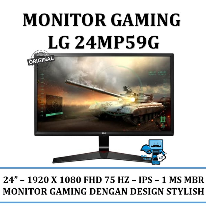 Jual Lcd Monitor Led Lg 24mp59g 24 1ms 75hz Fullhd Ips Gaming