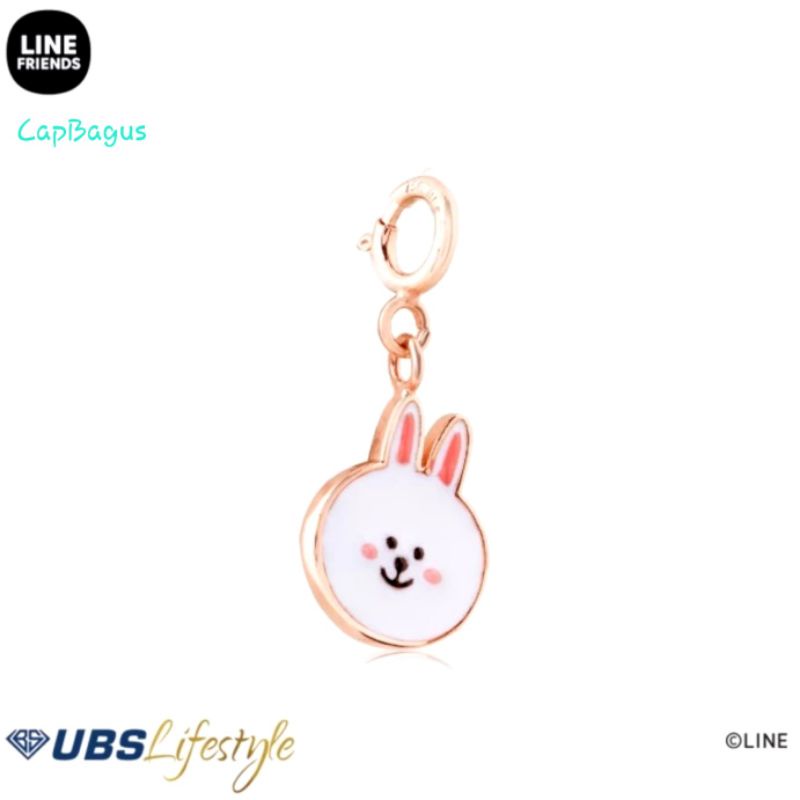 Jual Line Friends Cony Pendant White Rabbit Ubs Original | Shopee Indonesia