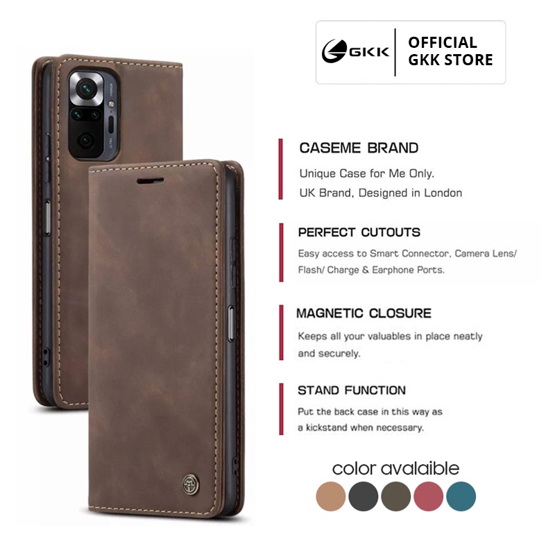 Jual Gkk Redmi Note S Pro Max G Casing Flip Wallet Leather Multi Fungsi Material Kulit