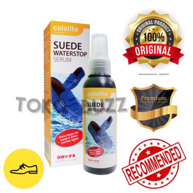 Jual COLOLITE SUEDE WATER STOP Serum Anti Air Sepatu Suede Nubuck Spray ...