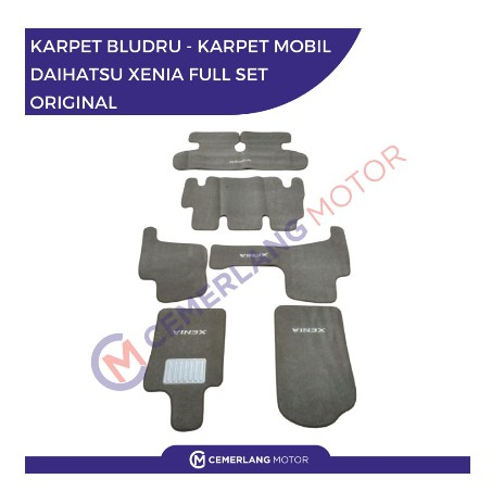 Jual Karpet Bludru Karpet Mobil Daihatsu Xenia Full Set Original