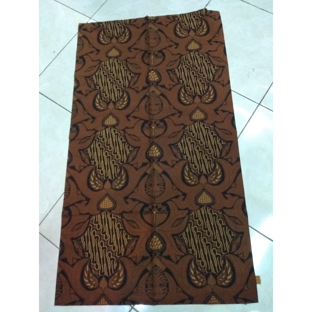 Jual Kain Jarik Batik Solo Motif Sogan Parang Jati Kusumo Shopee