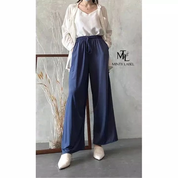 Celana Kulot Uniqlo Panjang Wanita Polos