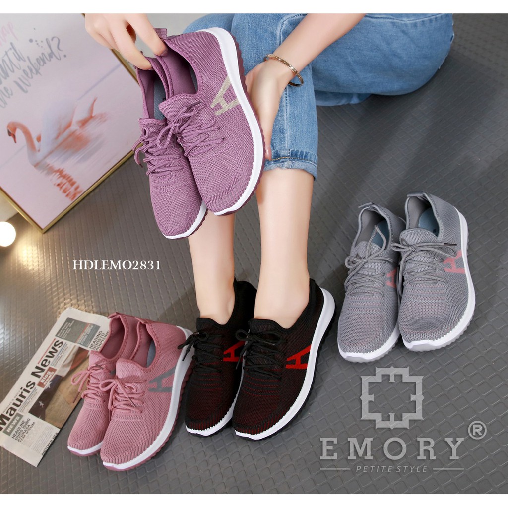 Sepatu CEWEK LV Sneaker Wanita Impor Batam