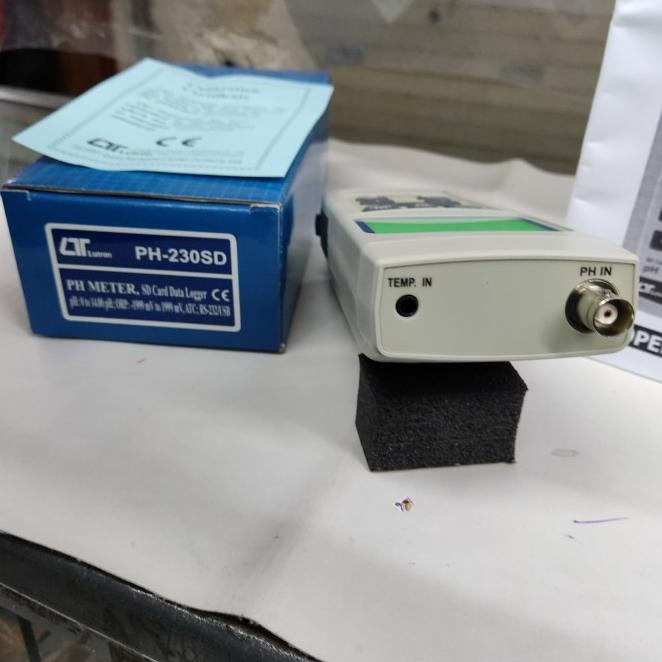 Jual Lutron Ph230Sd Ph Meter Data Logger ( Belum Termasuk Ph Probe