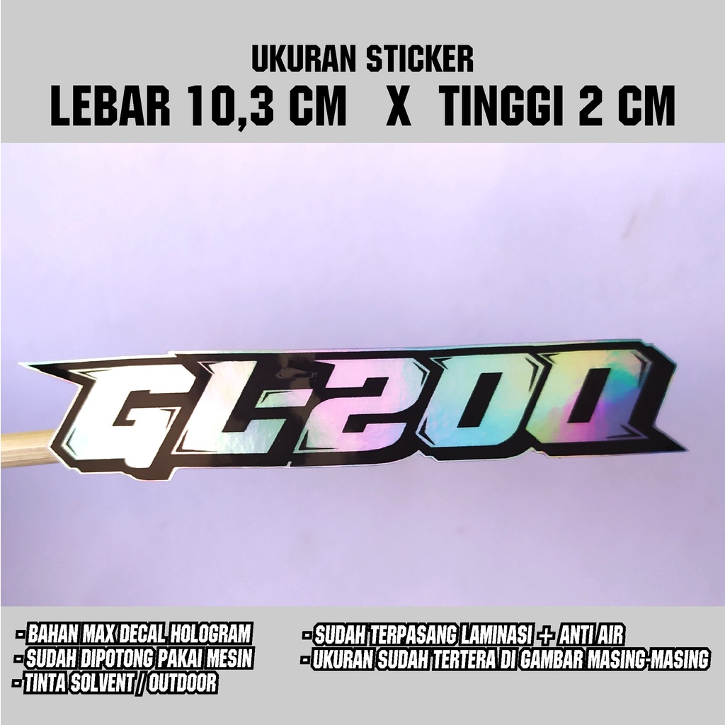 Jual Sticker Honda Herex Terbaru Sticker Honda Gank Sticker Gl 100