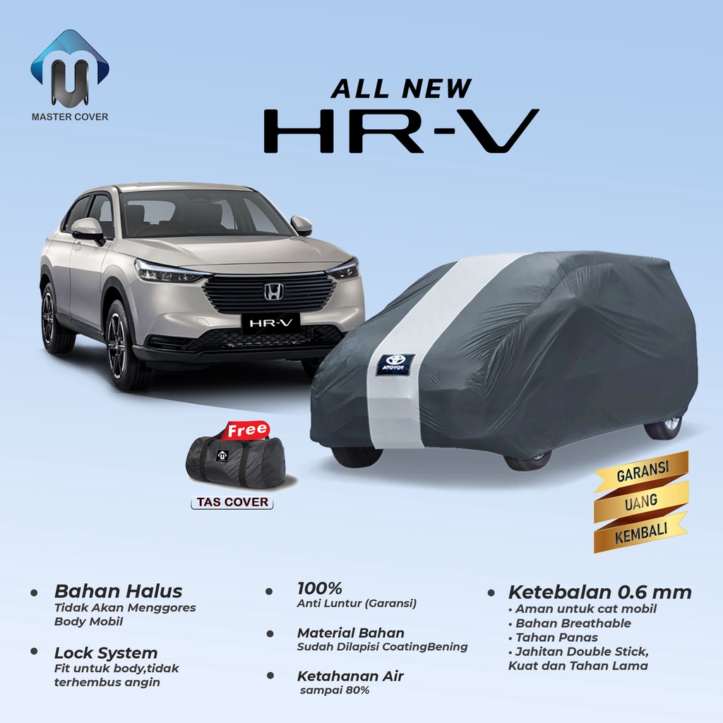 Jual Body Cover Sarung Mobil All New Hrv Selimut Penutup Mobil Honda Hr V Outdoor