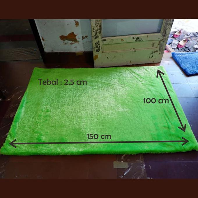 Jual Siap Kirim Karpet Bulu Rasfur Tebal Karpet Alas Duduk Karpet Bulu ...