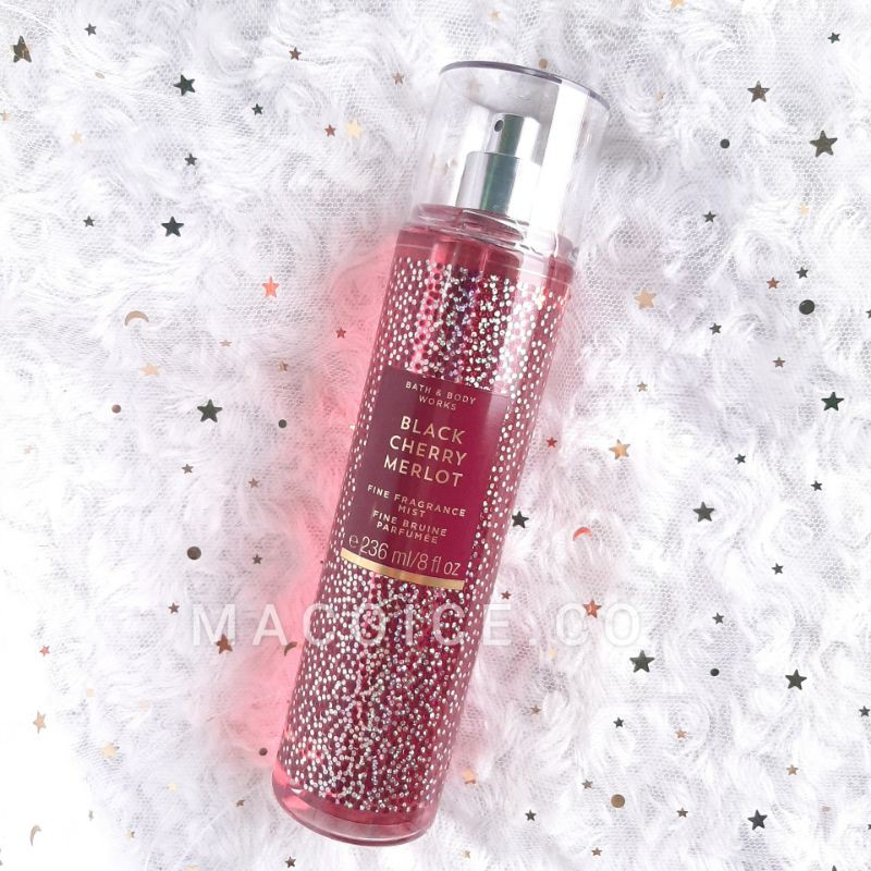 Jual BATH & BODY WORKS BLACK CHERRY MERLOT FINE FRAGRANCE MIST / BBW ...