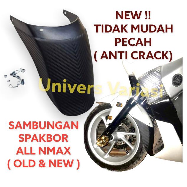 Jual Sambungan Spakbor Depan Nmax Old New Karbon Bagian Belakang Baut