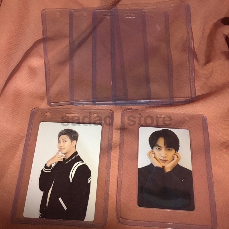 Jual Toploader B3 / ID Name Tag Mika / Pelindung Packing Photocard ...