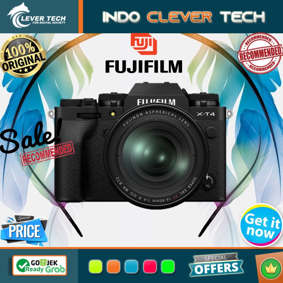 Jual Fujifilm X-T4 Kit 16-80mm Mirrorless Digital Camera | Shopee Indonesia