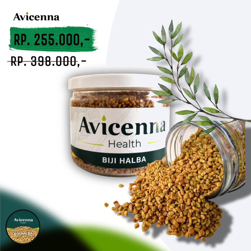 Jual Biji Halba Avicennahealt 1000gr Asli Fenugreek Seed Kelabat