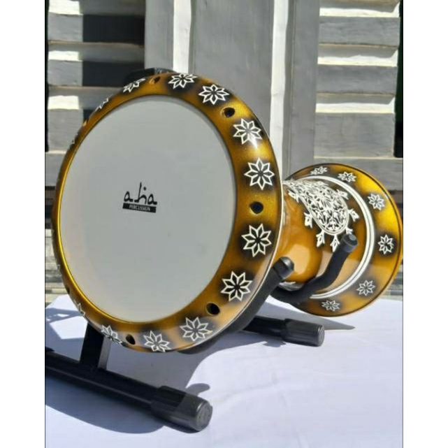 Jual darbuka 8 3/4 head AHA ORI tas+kunci L Shopee Indonesia