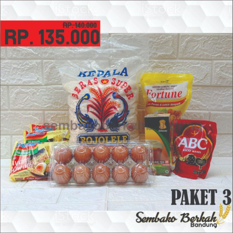 Jual Paket Sembako Murah Meriah 3 | Shopee Indonesia