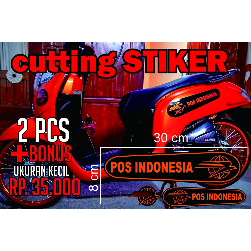 Jual CUTTING STIKER POS INDONESIA | Shopee Indonesia