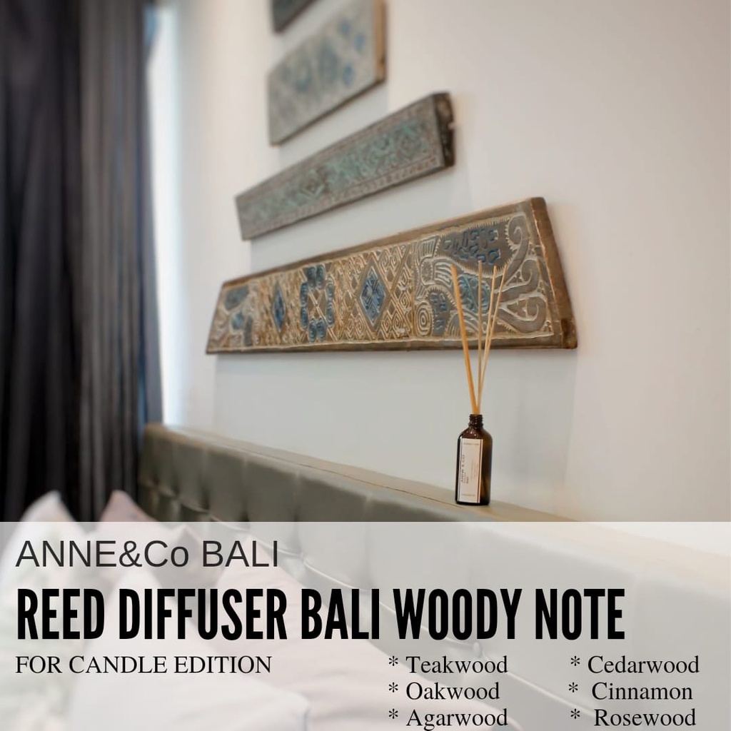 Jual ANNE & Co BALI PREMIUM REED DIFFUSER WOODY NOTES FOR CANDLE ...